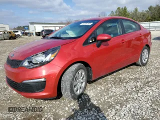 2017 Kia Rio LX with VIN KNADM4A34H6034535, listed as a Copart auction lot 45338195 with 123,459 mi miles and Salvage Title. Bid and sale history available at carsss.com. Image 1.