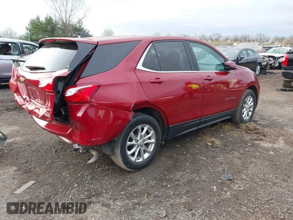 2021 Chevrolet Equinox LT with VIN 3GNAXKEVXML310379, listed as a IAAI auction lot 41918006 with 42,986 mi miles. Bid and sale history available at carsss.com. Image 4.