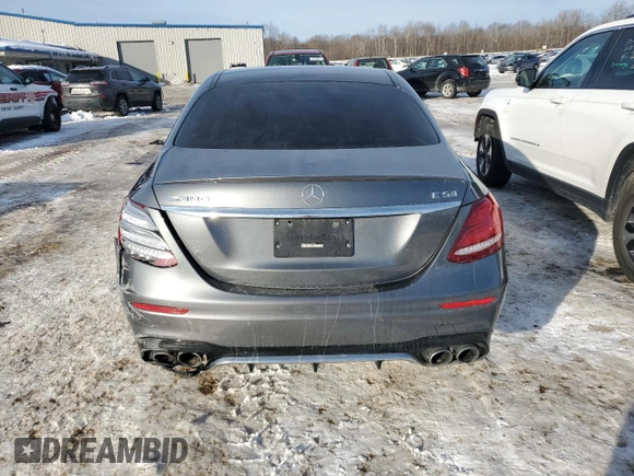 2019 Mercedes-Benz E-Class AMG E 53 with VIN WDDZF6BB5KA575902, listed as a Copart auction lot 85555674 with 82,478 mi miles and Salvage Title. Bid and sale history available at carsss.com. Image 6.
