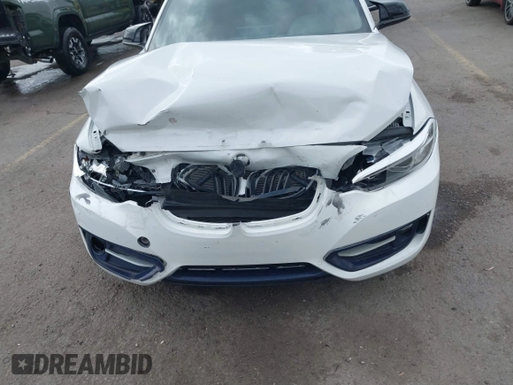 2017 BMW 2 Series 230i with VIN WBA2F9C38H7A40346, listed as a IAAI auction lot 41735926 with 69,245 mi miles. Bid and sale history available at carsss.com. Image 6.