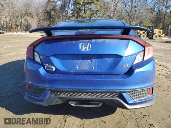 2018 Honda Civic Si Coupe with VIN 2HGFC3A5XJH752946, listed as a Copart auction lot 43460755 with 86,961 mi miles and Non Repairable. Bid and sale history available at carsss.com. Image 6.