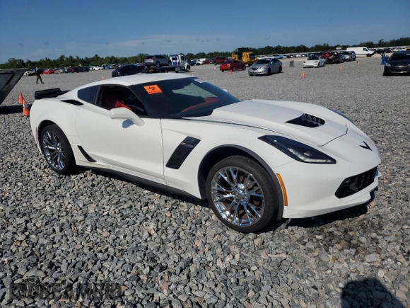 2016 Chevrolet Corvette Z06 2LZ z VIN 1G1YS2D67G5607168, wystawiony jako Copart lot #58703405 z przebiegiem Nie podano mil oraz Szkoda całkowita • Salvage title. Historia ofert i sprzedaży dostępna na DreamBid. Obrazek 4.
