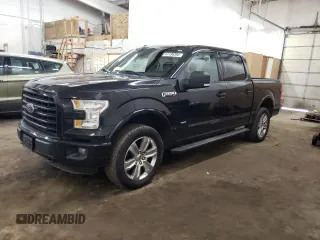 2015 Ford F-150 XLT with VIN 1FTEW1EP2FKE41187, listed as a Copart auction lot 47198395 with 141,768 mi miles and Salvage Title. Bid and sale history available at carsss.com. Image 1.