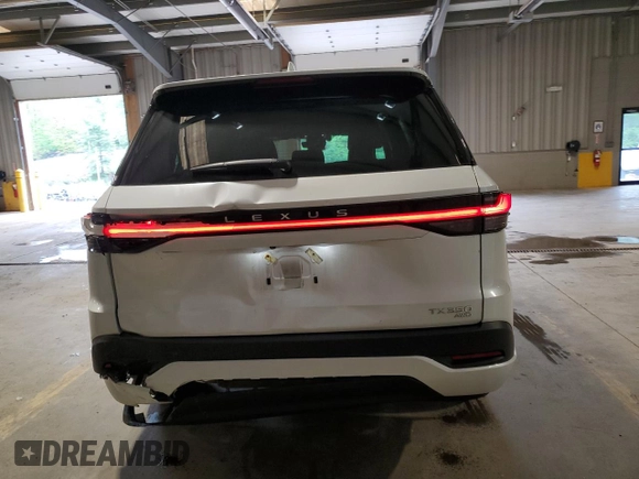 2024 Lexus TX 350 с VIN 5TDAAAB64RS003759, выставлен на аукционе Copart как лот 56210715 с пробегом 9 143 миль миль и Списание • Salvage title. История ставок и продаж доступна на DreamBid. Изображение 6.