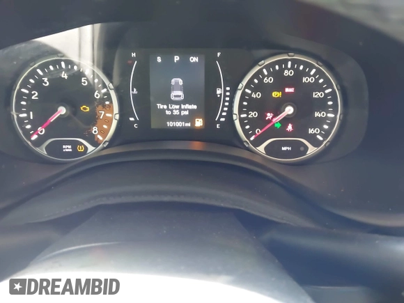 2018 Jeep Renegade Latitude z VIN ZACCJABB0JPH84416, wystawiony jako IAAI lot #41589445 z przebiegiem 101 001 mil mil oraz . Historia ofert i sprzedaży dostępna na DreamBid. Obrazek 7.