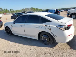 2023 Honda Civic Sport with VIN 2HGFE2F57PH511027, listed as a Copart auction lot 62703695 with 33,899 mi miles and Salvage title. Bid and sale history available at DreamBid. Image 2.