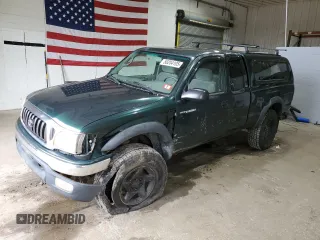 2003 Toyota Tacoma with VIN 5TEWN72N13Z193826, listed as a Copart auction lot 58204105 with 173,325 mi miles and Salvage title. Bid and sale history available at DreamBid. Image 1.