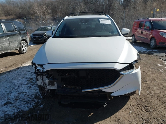 2020 Mazda CX-5 Grand Touring with VIN JM3KFADM5L1815374, listed as a IAAI auction lot 41416077 with 44,190 mi miles. Bid and sale history available at carsss.com. Image 11.