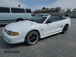 1998 Ford Mustang with VIN 1FAFP4447WF161919, listed as a Copart auction lot 50103405 with 138,267 mi miles and Clean Title. Bid and sale history available at carsss.com. Image 1.