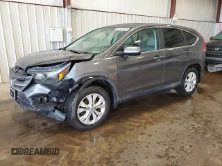 2013 Honda CR-V EX with VIN 2HKRM4H55DH648896, listed as a Copart auction lot 55533645 with 168,361 mi miles and Salvage Title. Bid and sale history available at DreamBid. Image 1.