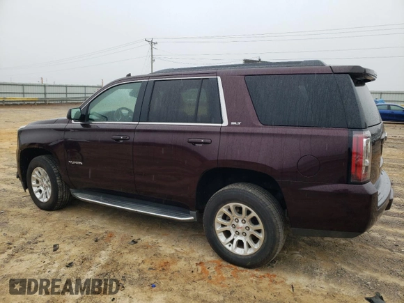 2017 GMC Yukon SLT with VIN 1GKS2BKC1HR223083, listed as a Copart auction lot 45017495 with 61,632 mi miles and Salvage Title. Bid and sale history available at DreamBid. Image 2.