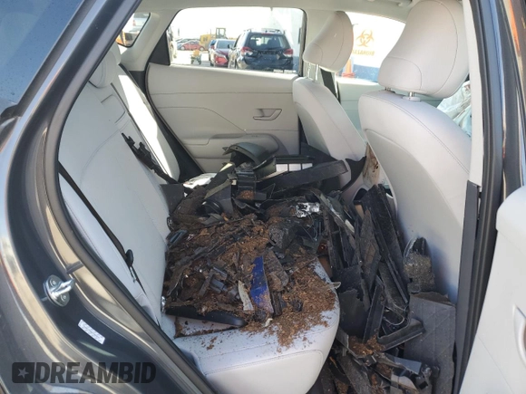 2024 Hyundai Kona SEL with VIN KM8HB3AB0RU180791, listed as a Copart auction lot 48873045 with Not provided miles and Salvage title. Bid and sale history available at DreamBid. Image 11.