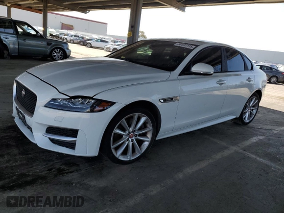 2016 Jaguar XF 35t R-Sport with VIN SAJBF4BVXGCY09880, listed as a Copart auction lot 50102155 with 101,386 mi miles and Clean Title. Bid and sale history available at carsss.com. Image 1.