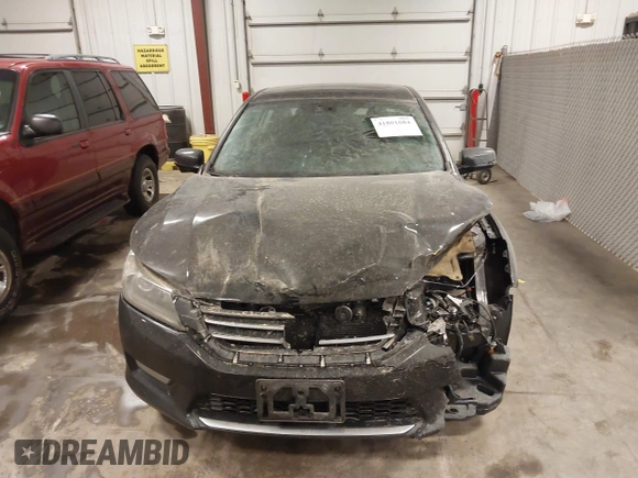 2014 Honda Accord EX-L with VIN 1HGCR2F84EA172143, listed as a IAAI auction lot 41801684 with 180,241 mi miles and . Bid and sale history available at carsss.com. Image 6.