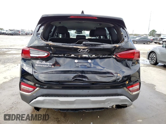 2019 Hyundai Santa Fe SEL with VIN 5NMS33AD6KH019755, listed as a Copart auction lot 36478733 with 67,313 mi miles and . Bid and sale history available at DreamBid. Image 6.