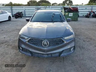 2020 Acura TLX w/A-Spec Pkg with VIN 19UUB3F69LA001401, listed as a Copart auction lot 80886844 with 0 mi miles and Salvage Title. Bid and sale history available at carsss.com. Image 5.