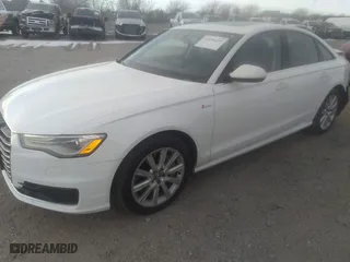 2016 Audi A6 3.0T Premium Plus with VIN WAUFGAFC9GN001624, listed as a IAAI auction lot 41096225 with NaN miles. Bid and sale history available at carsss.com. Image 17.