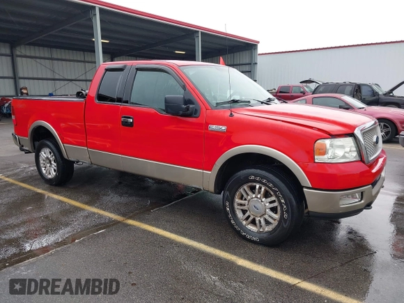 2004 Ford F-150 XLT with VIN 1FTPX14584NC54604, listed as a IAAI auction lot 42422786 with 143,296 mi miles and . Bid and sale history available at DreamBid. Image 1.
