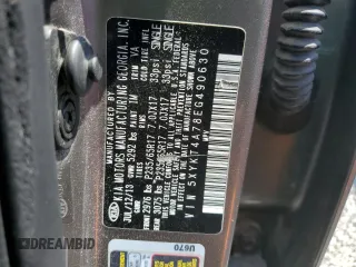 2014 Kia Sorento LX with VIN 5XYKT4A78EG490630, listed as a Copart auction lot 52450005 with 154,116 mi miles and Salvage Title. Bid and sale history available at carsss.com. Image 13.