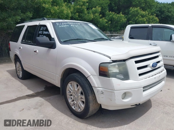 2010 Ford Expedition Limited z VIN 1FMJU2A55AEB44514, wystawiony jako IAAI lot #42226997 z przebiegiem 186 810 mil mil oraz . Historia ofert i sprzedaży dostępna na DreamBid. Obrazek 1.