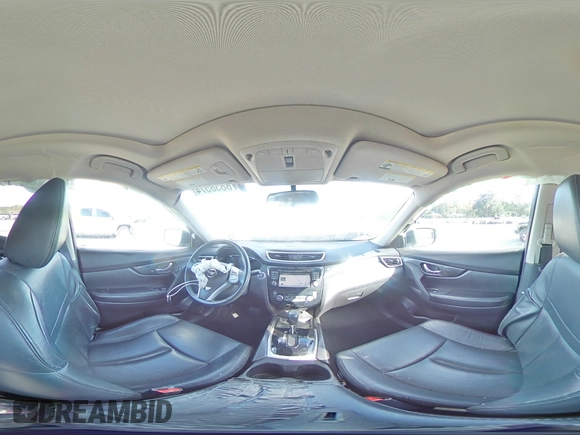 2015 Nissan Rogue SL with VIN 5N1AT2MTXFC792558, listed as a Copart auction lot 78838574 with 135,137 mi miles and Salvage Title. Bid and sale history available at carsss.com. Image 16.