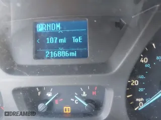2015 Ford Transit Cargo Van with VIN 1FTNR1ZM1FKA46909, listed as a IAAI auction lot 42092389 with 216,806 mi miles. Bid and sale history available at carsss.com. Image 15.