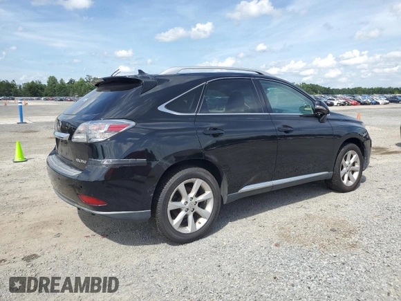 2010 Lexus RX 350 with VIN 2T2ZK1BA2AC009640, listed as a Copart auction lot 65381235 with 240,362 mi miles and Clean title. Bid and sale history available at DreamBid. Image 3.