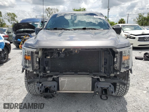2021 Ford F-150 XL with VIN 1FTFW1E87MFC00633, listed as a Copart auction lot 65318235 with 91,264 mi miles and Salvage title. Bid and sale history available at DreamBid. Image 5.