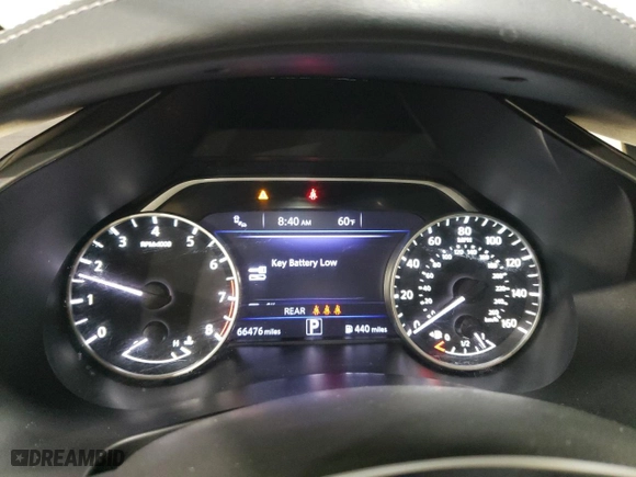 2023 Nissan Murano Platinum with VIN 5N1AZ2DJ8PC127625, listed as a Copart auction lot 43221825 with 66,476 mi miles and Salvage Title. Bid and sale history available at carsss.com. Image 9.