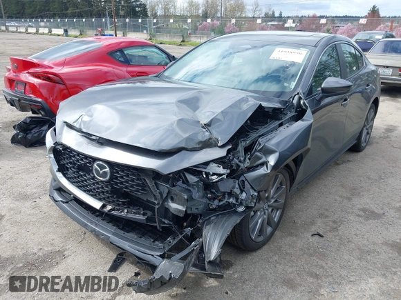2025 Mazda 3 S Preferred with VIN 3MZBPACM8SM457113, listed as a IAAI auction lot 41938950 with 4,291 mi miles and . Bid and sale history available at DreamBid. Image 6.