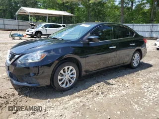 2019 Nissan Sentra S with VIN 3N1AB7AP3KY283721, listed as a Copart auction lot 55915895 with 105,917 mi miles and Salvage title. Bid and sale history available at DreamBid. Image 1.