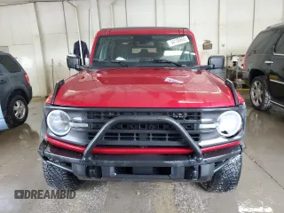 2021 Ford Bronco с VIN 1FMEE5DP8MLA72186, выставлен на аукционе Copart как лот 54100605 с пробегом 60 653 миль миль и Списание • Salvage title. История ставок и продаж доступна на DreamBid. Изображение 5.