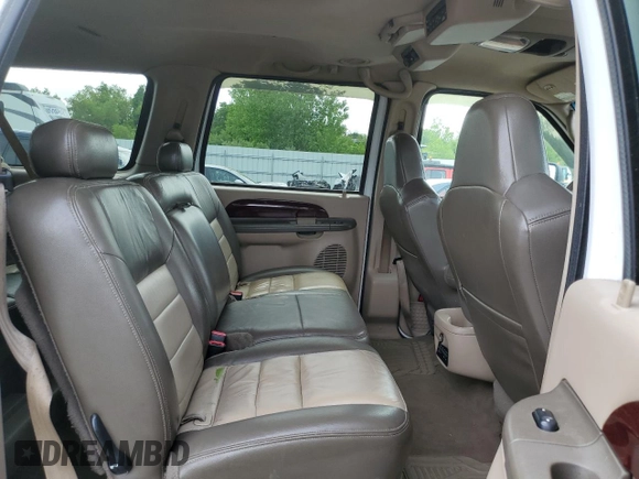 2004 Ford Excursion Eddie Bauer z VIN 1FMSU45P54EA29671, wystawiony jako Copart lot #58798175 z przebiegiem 261 558 mil mil oraz Czysty tytuł • Clean title. Historia ofert i sprzedaży dostępna na DreamBid. Obrazek 11.