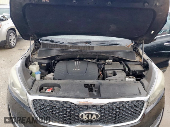 2016 Kia Sorento LX with VIN 5XYPG4A57GG111208, listed as a Copart auction lot 55537045 with 189,214 mi miles and Clean Title. Bid and sale history available at carsss.com. Image 12.