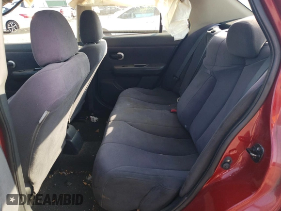 2008 Nissan Versa 1.8 S with VIN 3N1BC11E58L417857, listed as a Copart auction lot 70824094 with 163,032 mi miles and Salvage Title. Bid and sale history available at carsss.com. Image 10.