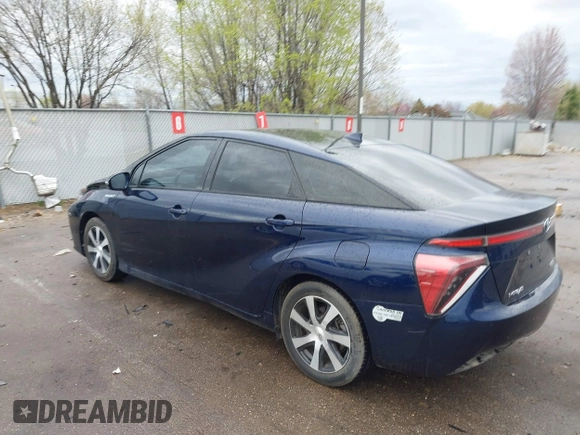 2016 Toyota Mirai with VIN JTDBVRBD6GA000989, listed as a IAAI auction lot 41978253 with 63,682 mi miles and . Bid and sale history available at DreamBid. Image 3.