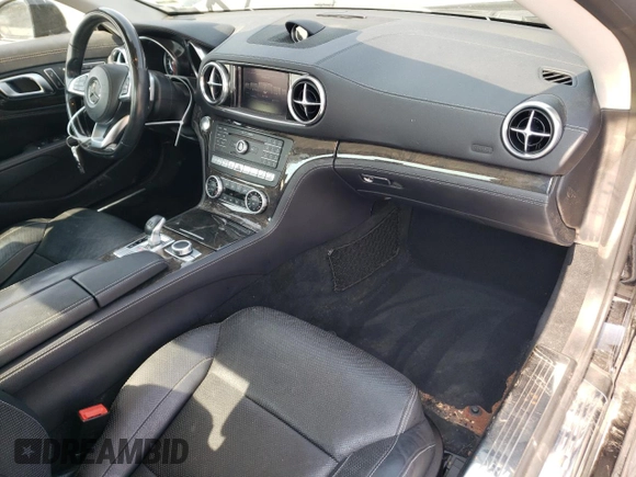 2018 Mercedes-Benz SL 550 with VIN WDDJK7DA9JF050023, listed as a Copart auction lot 64726874 with 48,126 mi miles and Salvage title. Bid and sale history available at DreamBid. Image 8.