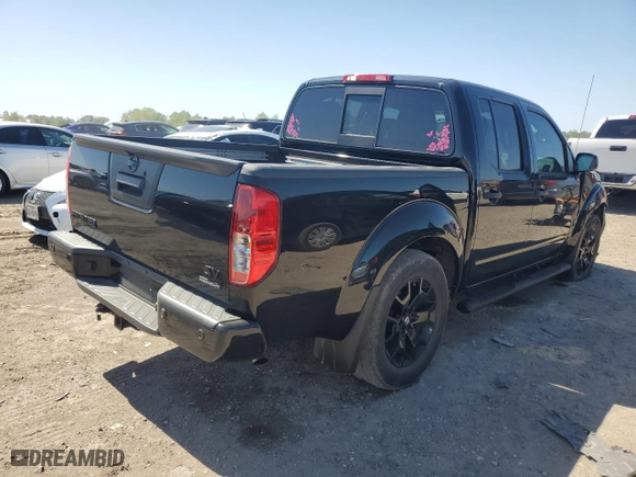 2021 Nissan Frontier SV with VIN 1N6ED0EA0MN702384, listed as a Copart auction lot 52253725 with 43,854 mi miles and Salvage Title. Bid and sale history available at carsss.com. Image 3.