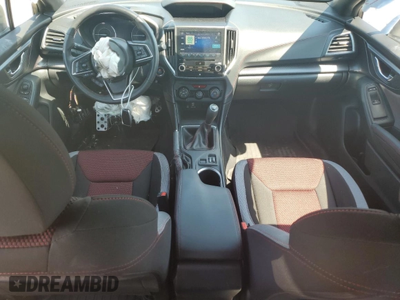 2022 Subaru Impreza Special Sports with VIN 4S3GTAJ60N1714307, listed as a Copart auction lot 63084904 with 24,555 mi miles and Salvage title. Bid and sale history available at DreamBid. Image 8.