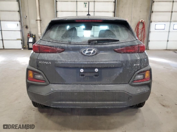 2020 Hyundai Kona SE with VIN KM8K1CAA8LU461034, listed as a Copart auction lot 42871345 with 75,495 mi miles and Salvage Title. Bid and sale history available at carsss.com. Image 6.