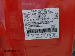 2006 Ford F-150 STX с VIN 1FTRX02W26KB93690, выставлен на аукционе Copart как лот 48538695 с пробегом 256 118 миль миль и Списание • Salvage title. История ставок и продаж доступна на DreamBid. Изображение 12.