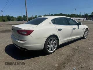 2014 Maserati Quattroporte S Q4 z VIN ZAM56RRA5E1106512, wystawiony jako Copart lot #59744655 z przebiegiem 83 312 mil mil oraz Czysty tytuł • Clean title. Historia ofert i sprzedaży dostępna na DreamBid. Obrazek 4.