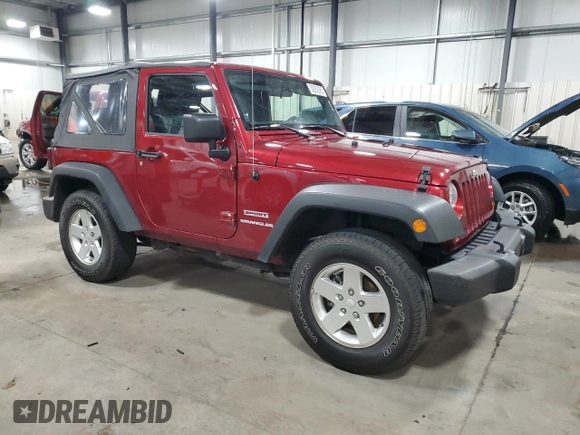 2012 Jeep Wrangler Sport с VIN 1C4AJWAG8CL116775, выставлен на аукционе Copart как лот 50083565 с пробегом 124 581 миль миль и Списание • Salvage title. История ставок и продаж доступна на DreamBid. Изображение 4.