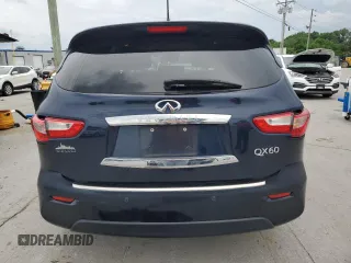 2015 Infiniti QX60 with VIN 5N1AL0MM5FC553884, listed as a Copart auction lot 57854135 with 115,633 mi miles and Clean title. Bid and sale history available at DreamBid. Image 6.