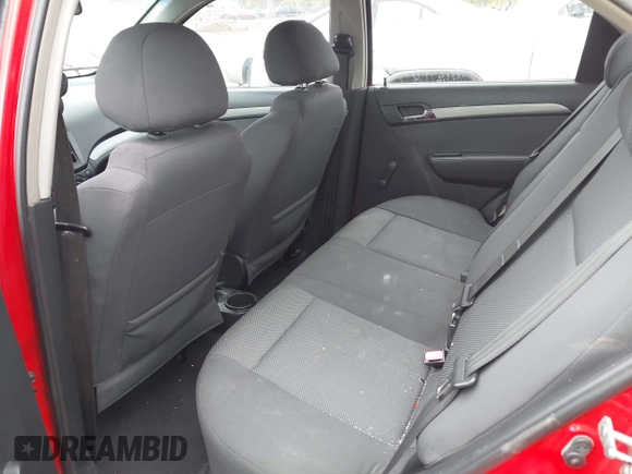 2008 Chevrolet Aveo LS with VIN KL1TD56618B052786, listed as a IAAI auction lot 40890445 with 164,714 mi miles and . Bid and sale history available at DreamBid. Image 8.
