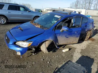 2018 Subaru WRX Premium with VIN JF1VA1C60J9834913, listed as a Copart auction lot 41929505 with 101,583 mi miles and Salvage Title. Bid and sale history available at carsss.com. Image 1.