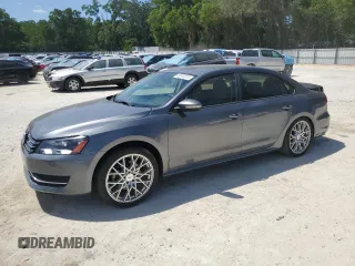 2012 Volkswagen Passat S w/Appearance with VIN 1VWAH7A37CC067029, listed as a Copart auction lot 53512515 with 141,958 mi miles and Salvage Title. Bid and sale history available at carsss.com. Image 1.