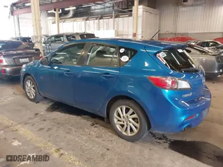 2012 Mazda Mazda3 i Touring with VIN JM1BL1L83C1587400, listed as a IAAI auction lot 41616191 with 138,815 mi miles. Bid and sale history available at carsss.com. Image 3.