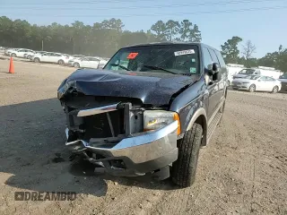 2000 Ford Excursion Limited with VIN 1FMNU42F5YEA90629, listed as a Copart auction lot 58949025 with 449,482 mi miles and Salvage title. Bid and sale history available at DreamBid. Image 14.