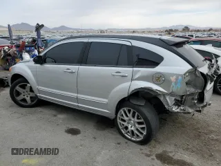 2008 Dodge Caliber R/T with VIN 1B3HB78K28D503675, listed as a Copart auction lot 42827395 with 161,960 mi miles and Salvage Title. Bid and sale history available at DreamBid. Image 2.